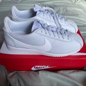 NEW Nike Cortez light grey blue